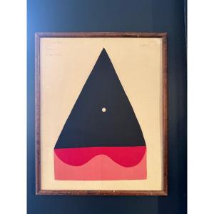 Nuit De Noel, Lithograph By Pierre Székely - 1972