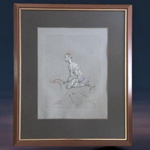 Body In Tension – Signed Lithograph By Leonor Fini (1906-1996)