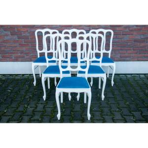 Chaises, Europe Du Nord, Vers 1920. Après Rénovation.