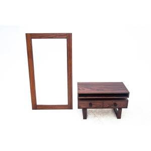 Dresser With Mirror, Danish Design, 1960s