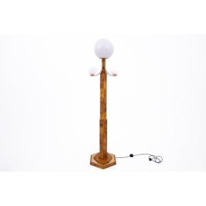 Art Deco Style Floor Lamp, Poland, 1950s.