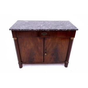 Empire Mahogany Commode, France, Circa 1880.
