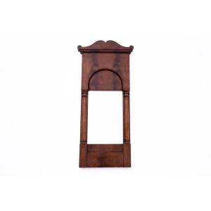 Mahogany Mirror From The End Of The 19th Century, Northern Europe.