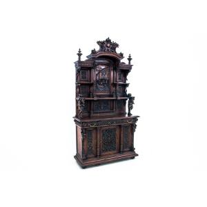 Walnut Sideboard, France, Circa 1850.