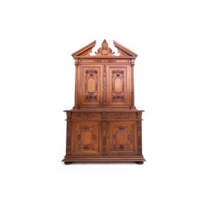 Walnut Sideboard, France, Circa 1880.