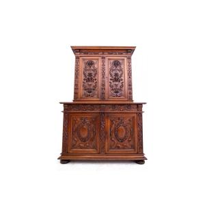 Carved Sideboard, France, Ca. 1870.