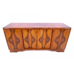 Polish Art Deco Sideboard From The 1940s. Recently Restored.