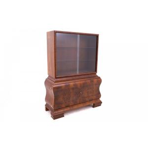 Art Deco Display Cabinet, Western Europe, Circa 1920. Restored