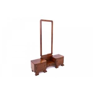 Art Deco Dressing Table From The 1940s, Poland. Restored.