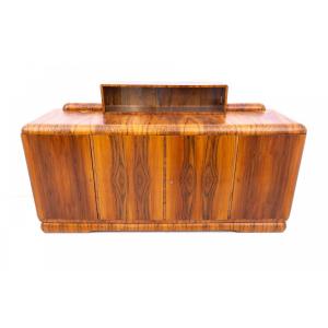 Art Deco Sideboard From The 1940s, Poland. Restored.
