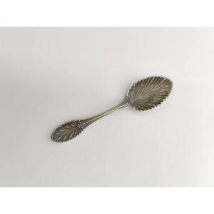 Ianmaria Buccellati: Solid Silver Dessert Spoon. Italy, 20th Century