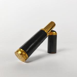 Love Letter Case / Wax Seal In Gold & Martin Varnish. Late 18th - Early 19th Century.