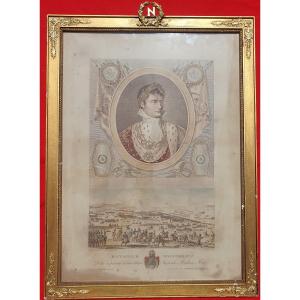 Engraving From Napoleon 1st Battle Of Austerlitz, Jean Duplessis-bertaux (1750-1818)