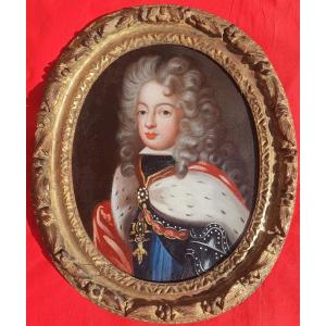 Portrait Of King Philip V Of Spain (1683-1746), Pierre Gobert (circle Of) 17th Century