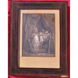 Drawing Henri d'Artois Duke Of Bordeaux Count Of Chambord King Of France Henri V Noble Royalty