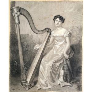 Firmin Massot Presumed Portrait Of The Marquise De Chamillard