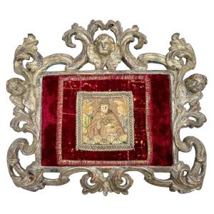 Medieval Embroidery, Representation Of God The Father