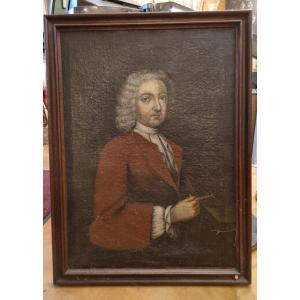 Portrait Of Notable Writer Of The XVIII