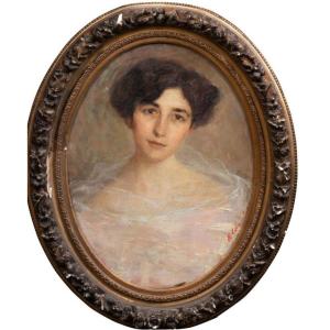 Beautiful Romantic Portrait Of Young Woman By Marius Chambon