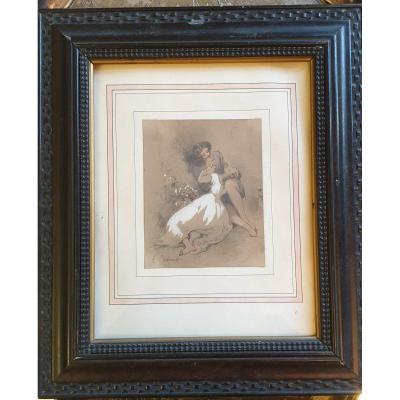 Romantic 19th Signature Drawing To Decipher