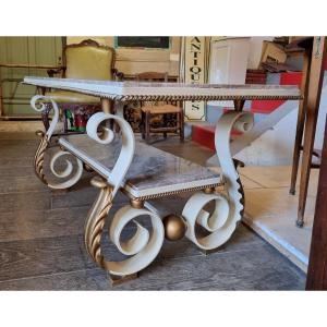 Gilbert Poillerat Coffee Table