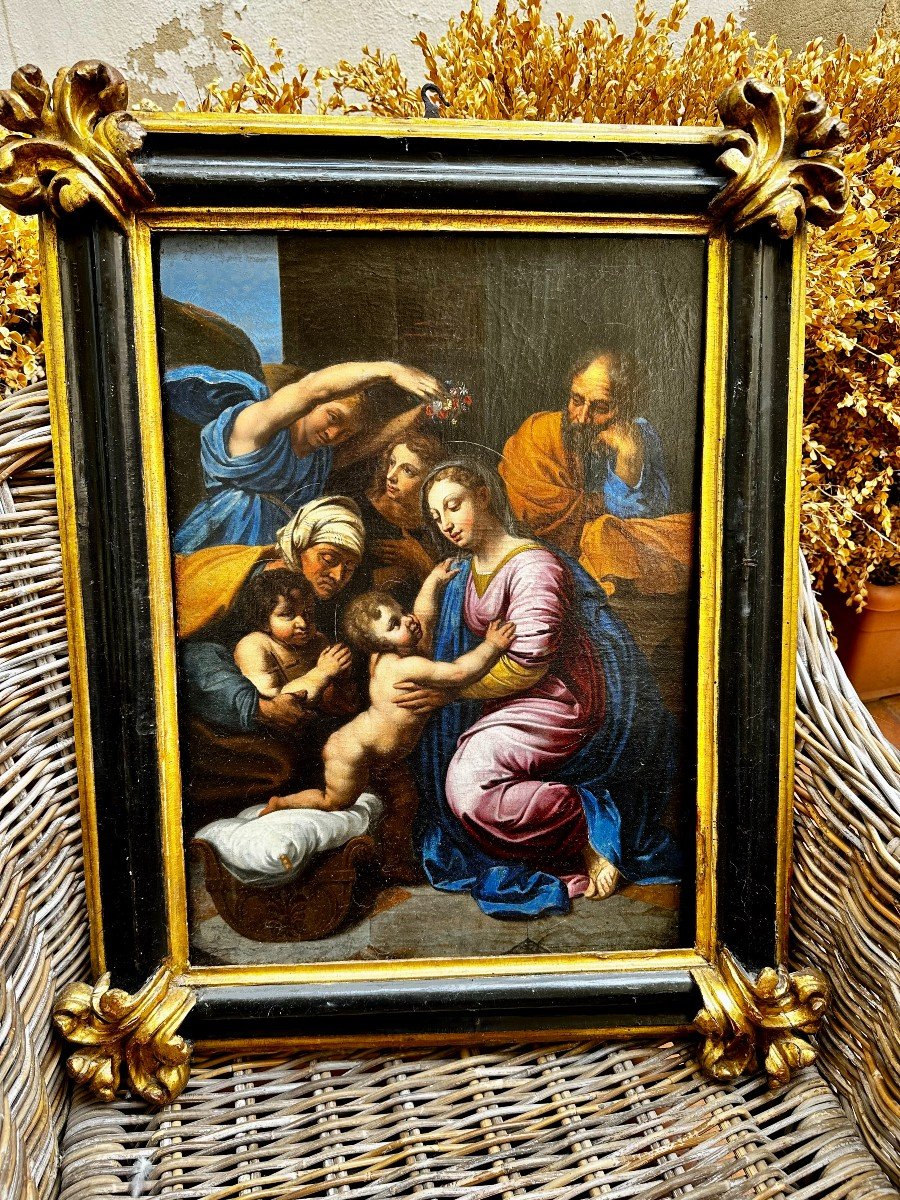 Il dipinto "Sacra Famiglia"