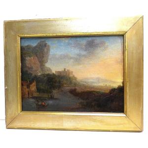 Animated Landscape Painting From The 18th Century