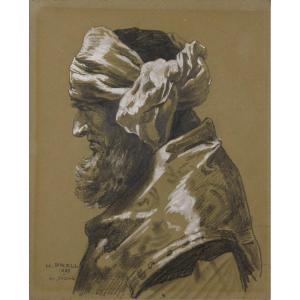 Hermann Prell (1854-1922), A Pharisee, 1885 / - In The Shadow Of Betrayal -