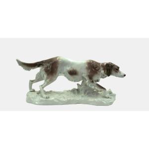 Anton Büschelberger (1869-1934), Pointer, C. 1930 / - The Elegance Of The Hunting Dog -