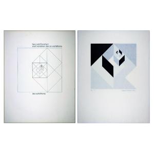 Hans Rudolf Bosshard (*1929 Balm-lottstetten), Twelve Variations On A Dice Theme, 1962