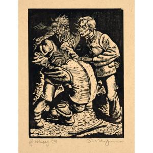 Rudolf Nehmer (1912-1983), Blessed Are The Peacemakers, 1948