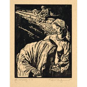 Rudolf Nehmer (1912-1983), Blessed Are The Merciful, 1948