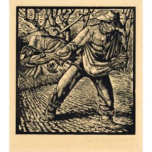 Rudolf Nehmer (1912-1983), The Man Of The Fields And Death, Circa 1948