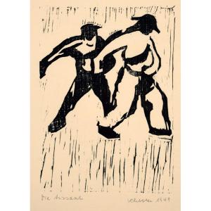 Herbert Klettke (1923-1984), Sowing, 1949