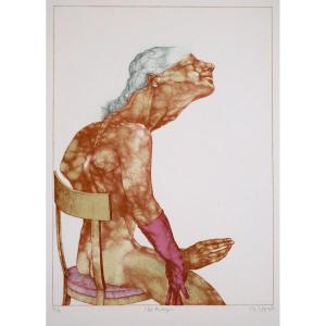 Reiner Schwarz (*1940), The Hunchback, 1969