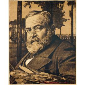 Hans Thoma (1839-1924), Self-portrait, 1895