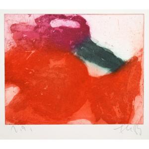 Klaus Fußmann (*1938), Gladioli, 1983