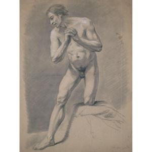 Johann Heinrich Meil (1730–1820), Male Nude, 1807