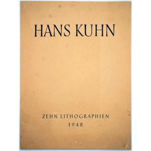 Hans Kuhn (1905-1991), Portfolio Of Five (out Of Ten) Lithographs, 1948