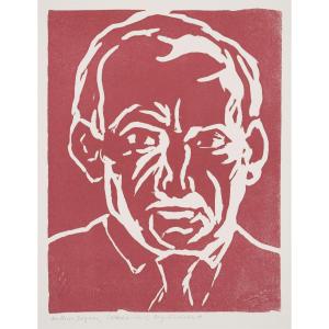 Arthur Degner (1888-1972), Self-portrait, Circa 1950