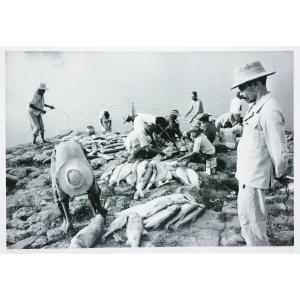 Stefan Mose (1928 - 2018), Fisherman At The Lake, Circa 1960