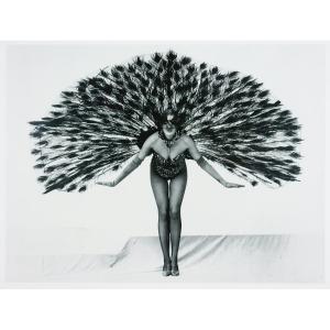 Stefan Moses (1928 - 2018), Peacock Woman Jeannette Beeker, 1983