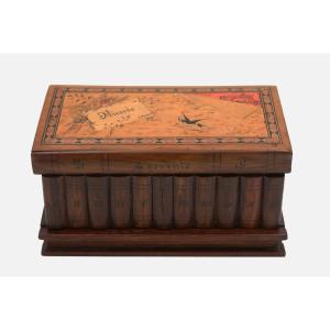 Book-shaped Casket,  Italy, Circa 1900