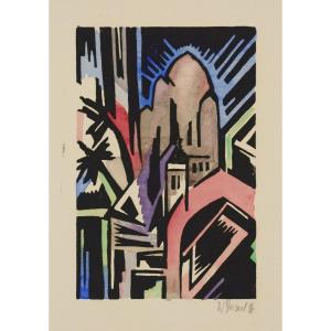 Walter Dexel (1890-1973), Mosque, 1916