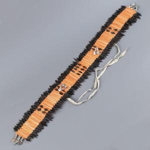 Ceremonial Headdress Worn As A Headband - Pomo, Usa