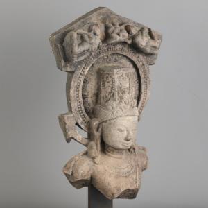 Bust Of A Deity - India 