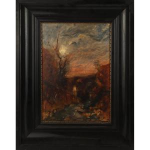 View Of The Countryside Around Morestel - Ravier François-auguste