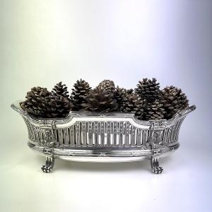 Solid Silver Jardinière By Tétard In Paris. 
