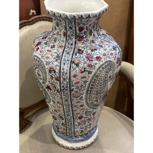Gien Earthenware Vase