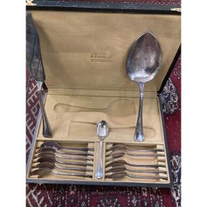 Christofle Chevron Ice Cream Scoop 